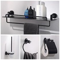 Elegant Black аксессуары для ванной комнаты