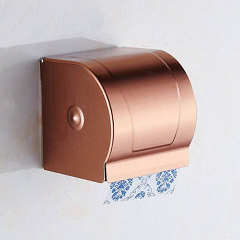 Диспенсер для туалетной бумаги RG-10, розовое золото