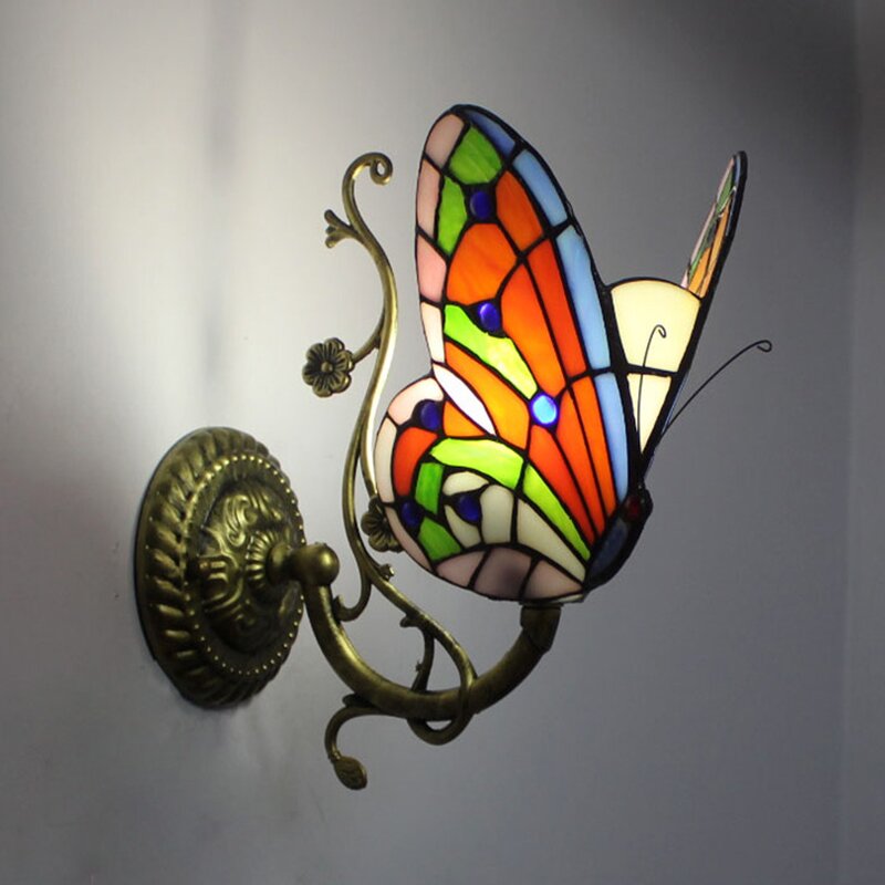 Светильник в виде бабочки настенный VinWL-135