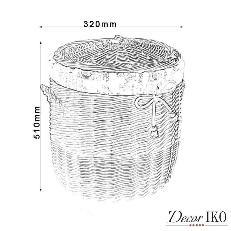 Чертеж Корзина для белья в ванную комнату BBS-23 - 1