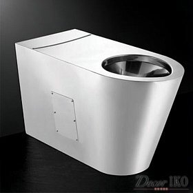 Унитаз из нержавеющей стали STT-207S-W