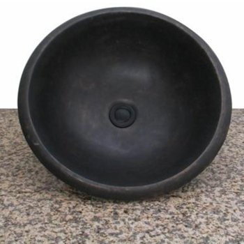 Раковина из бронзы BS-017-R-BL