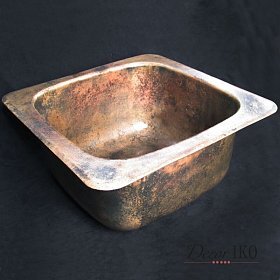 Кухонная мойка из бронзы BS-029-AG
