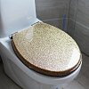 Крышка для унитаза золотая TS-9010