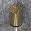 Золотое ведро для мусора с крышкой GBS-10, 10 л — фото 2