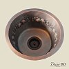 Мойка для кухни (медная, круглая) Koozee CW-22