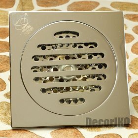 Трап для душа TS-11, хром, с сухим затвором