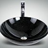 Круглая раковина из стекла RGS-071