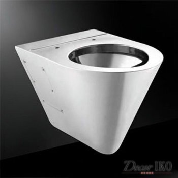 Подвесной унитаз из нержавеющей стали STT-208P-G
