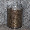 Кожаное ведро для мусора с крышкой LBS-28, 10 л