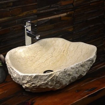 Раковина накладная из мрамора T-070