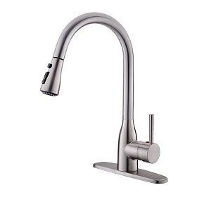 Смеситель для кухни хром MSK106