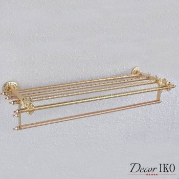 Держатель для полотенец с полкой CDG-03