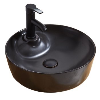 Раковина накладная NR-66, черная