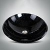 Круглая раковина из стекла RGS-071