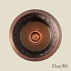 Медная мойка для кухни (круглая) Koozee  CW-35
