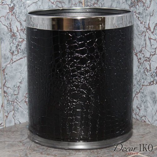 Кожаное мусорное ведро LBS-27, 10 л