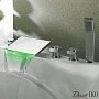 Видео-обзор Смеситель на борт ванны с LED подсветкой LF-18