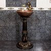 Раковина встраиваемая SC-93 из меди — фото 4