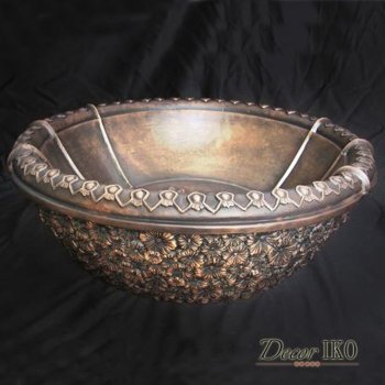 Раковина из бронзы BS-020-AG