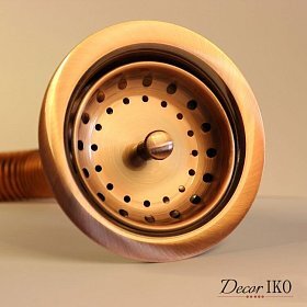 Слив для мойки OS-5 медный