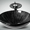 Круглая раковина из стекла RGS-171