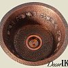 Медная мойка для кухни (круглая) Koozee  CW-21 — фото 5