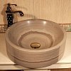 Раковина накладная из мрамора SS-168