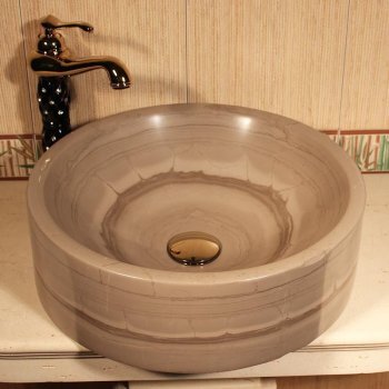 Раковина накладная из мрамора SS-168
