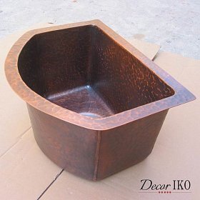 Медная мойка для кухни BCS-16129
