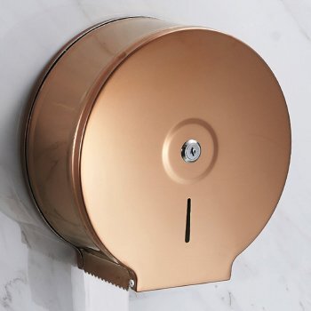 Диспенсер для туалетной бумаги DIP-118F розовое золото