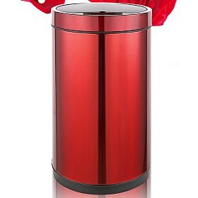 Мусорное ведро сенсорное SBT-50, 9 л, красное