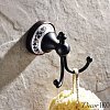 Двойной крючок для ванной Black Brilliant BBT-07 — фото 3