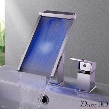 Смеситель для раковины с LED подсветкой LF-29