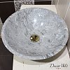 Раковина из мрамора SS-018B серая