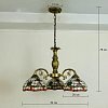 Люстра потолочная Тиффани D-12