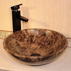 Раковина накладная из мрамора SS-20