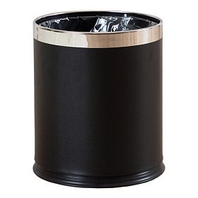 Мусорное ведро LBS-14 черное, 10 л.