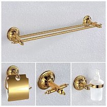 Classic Gold аксессуары для ванной комнаты
