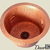 Медная кухонная мойка (круглая) Koozee  CW-19