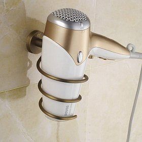 Бронзовый держатель для фена HHD-3