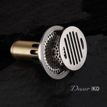 Трап для душа TS-03, круглый, с гидрозатвором