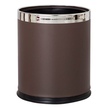 Мусорное ведро D-122 коричневое, 10 литров