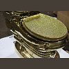 Крышка для унитаза золотая TS-9010