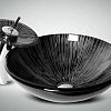 Круглая раковина из стекла RGS-171
