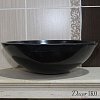 Раковина из мрамора SS-015 черная