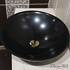 Раковина из гранита SS-017, черная