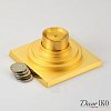 Трап для душа TS-1 золотой
