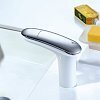 Смеситель для раковины WF-52 однорычажный, белый — фото 6