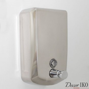 Дозатор для жидкого мыла настенный DIS-1000, матовый хром